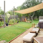 Shade Sail Poles, Heavy Duty Sun Shade Poles, Screw in Poles for Sun Shades Outdoor, 12 Ft