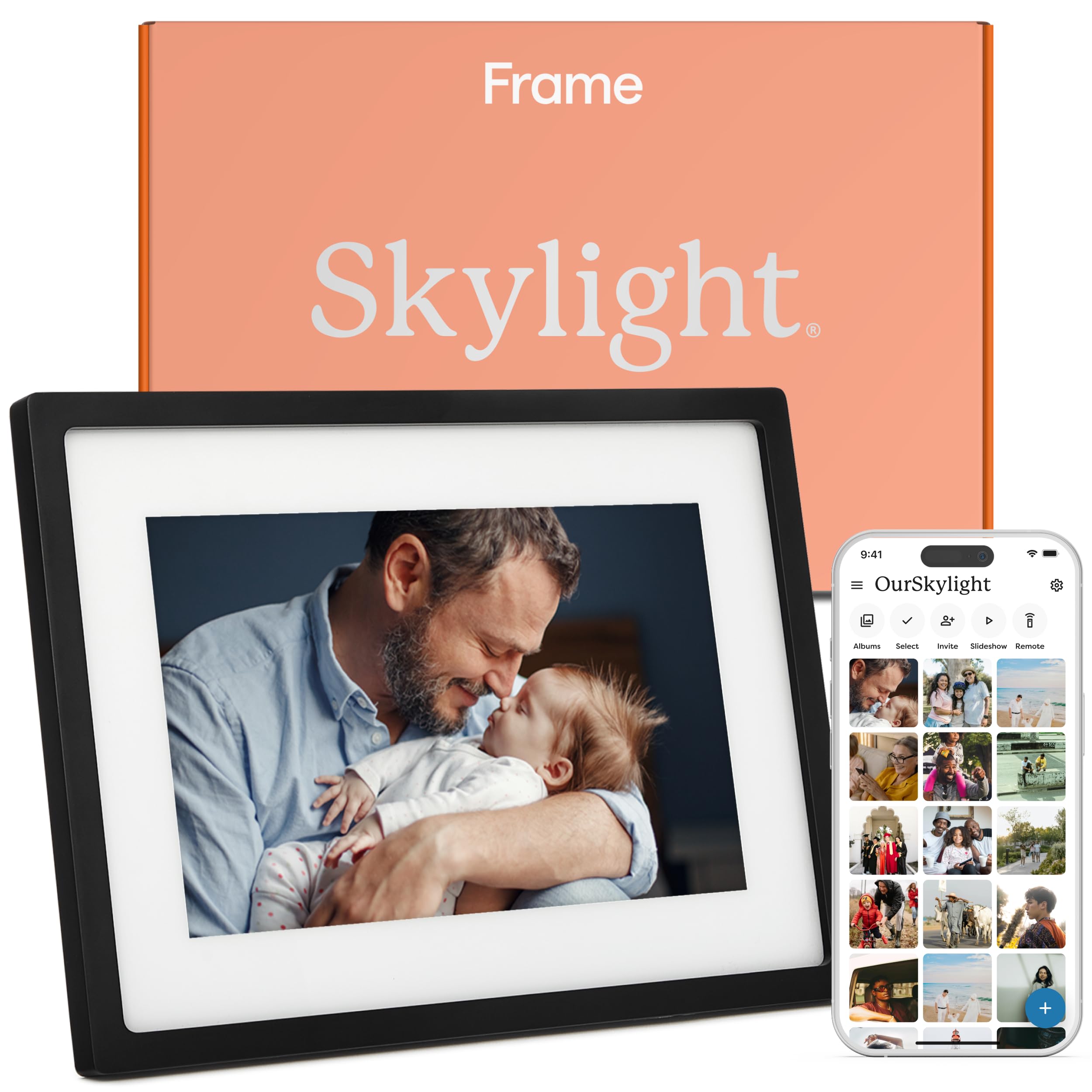 Frame – WiFi Digital Picture Frame Customer Support, Touch Screen Digital Photo Frame