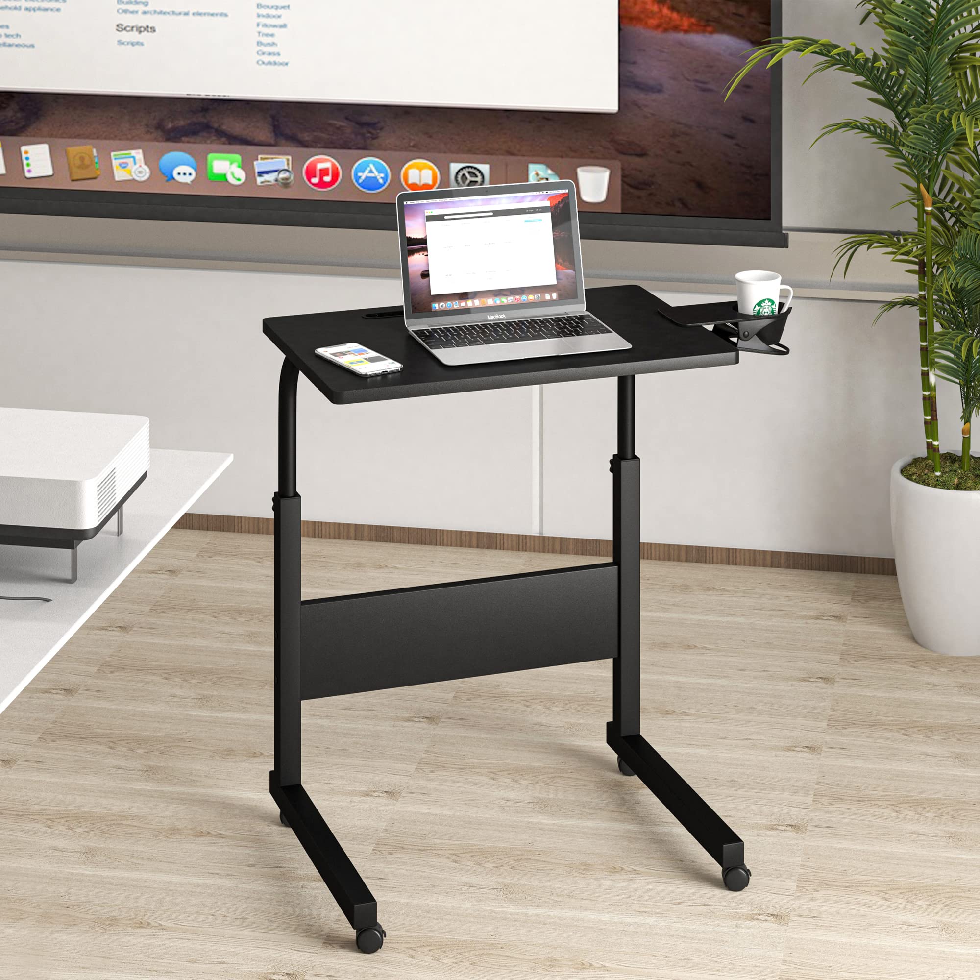 Small Standing Desk Adjustable Height, Portable Treadmill Desk