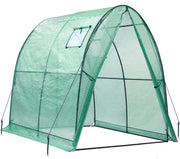 Portable Tunnel Greenhouse Outdoor: Heavy Duty Small Walk in Green House