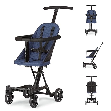 Lightweight and Compact Coast Rider Stroller with One Hand Easy Fold