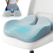 Seat Cushions for Office Chairs, Extra Large 19" x 17" Ergonomic Memory Foam Seat