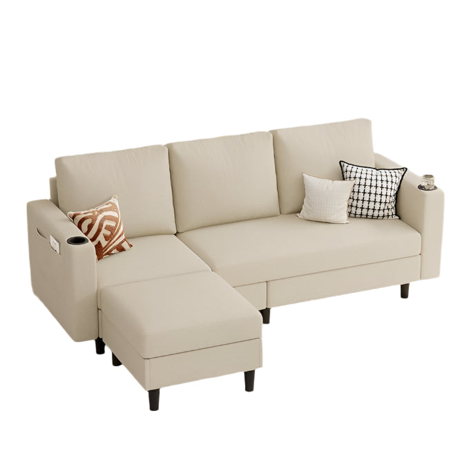 Upholstered Sectional Sofa and Couches