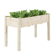 4FT Raised Garden Bed with Legs, Elevated Garden Box for Vegetable, Flower, Herb
