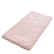 Pink Bathroom Rugs 48" × 24" Non Slip & Super Absorbent Extra Thick Soft