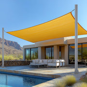 2 Pack Sun Shade Poles, 10 FT Outdoor Sun Shade Poles for Deck, 2.4"