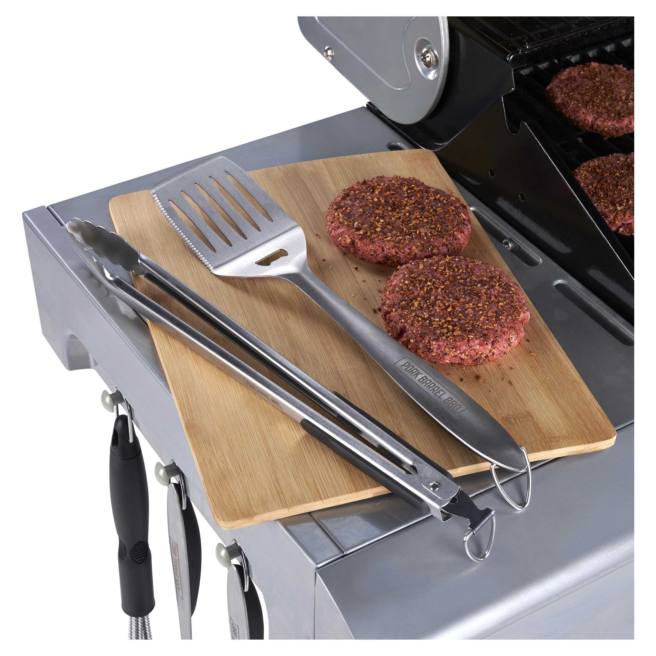 Tool Set Grill Kit - Premium Stainless Steel BBQ Grill Accessories, Grilling Tools