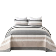 120"x120" Oversized Bedspread - 100% Cotton, California King Extra Large Quilt