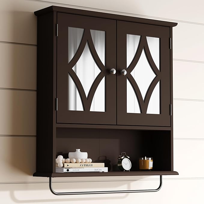 Bathroom Medicine Cabinet Wall Mounted, Over The Toilet Storage Cabinet