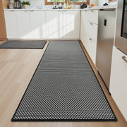 Non Slip Kitchen Rugs Sets of 2 - Extra Large 2.5'x6' + 20"x32" Kitchen Mats for Floor