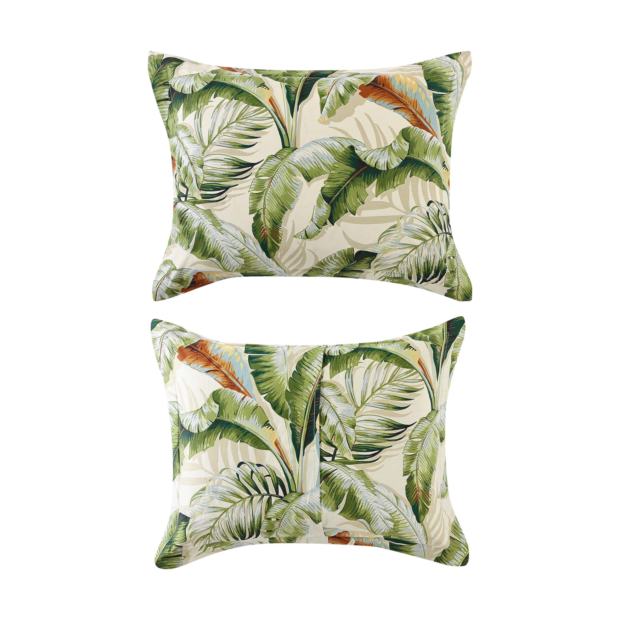 Queen Comforter Set, Cotton Sateen Bedding with Matching Shams & Bedskirt