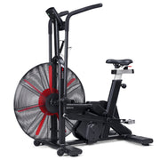 Fan Exercise Bike Upright AirBike Indoor Cycling Stationary Bicycle with Unlimited