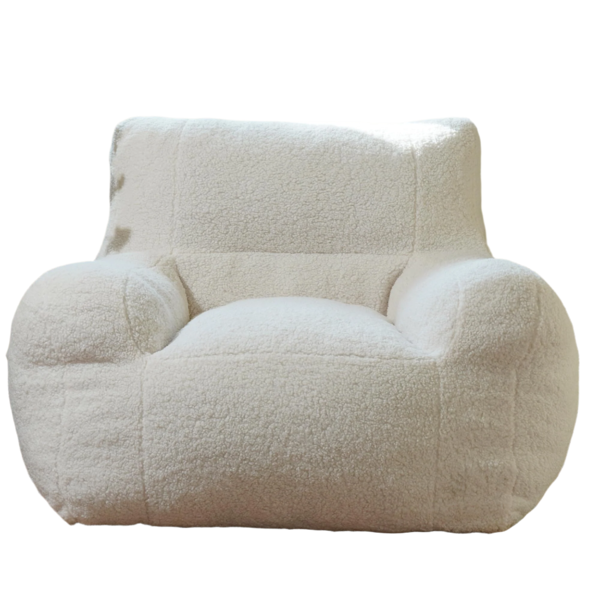 Giant Bean Bag Chair, Lambswool Bean Bag Chair for Adults