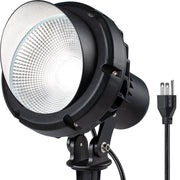 LED 40W Spot Lights Outdoor 5000K Daylight White Plug in Flag Pole Light 120V Ultra Bright