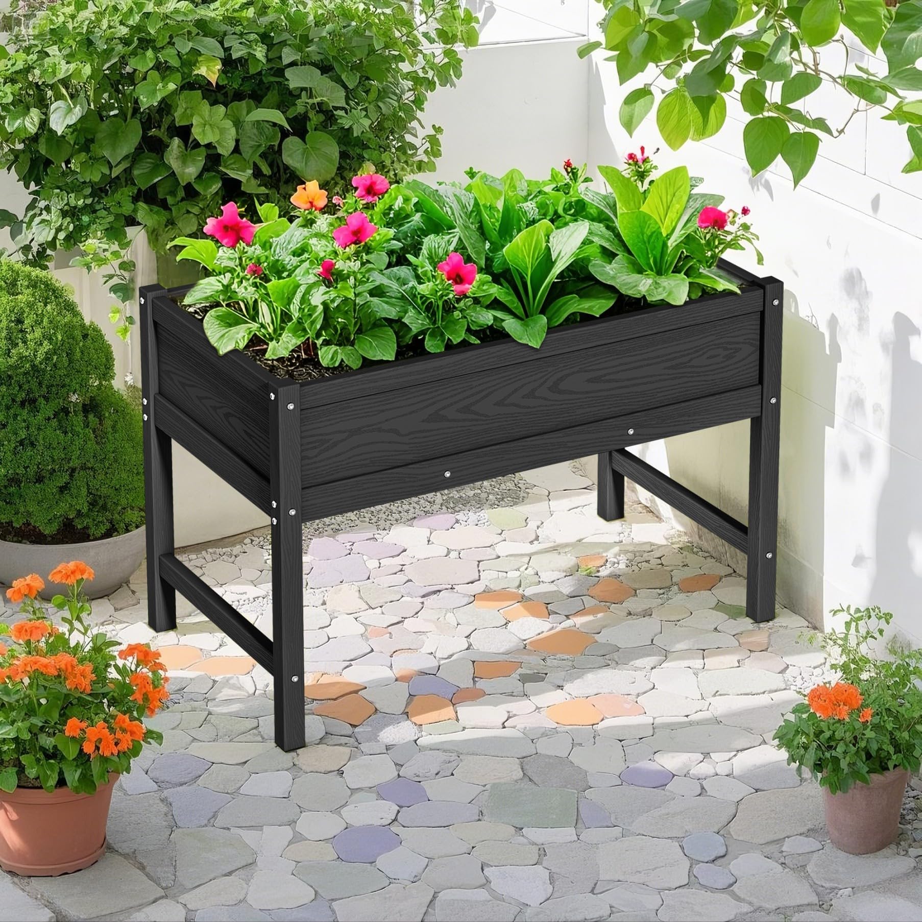 Raised Garden Planting Bed with Legs,Garden Boxes Outdoor Raised