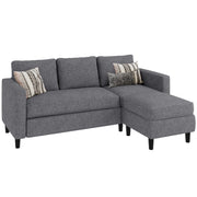 Sectional Sofa Couch Convertible L Shaped Sofas