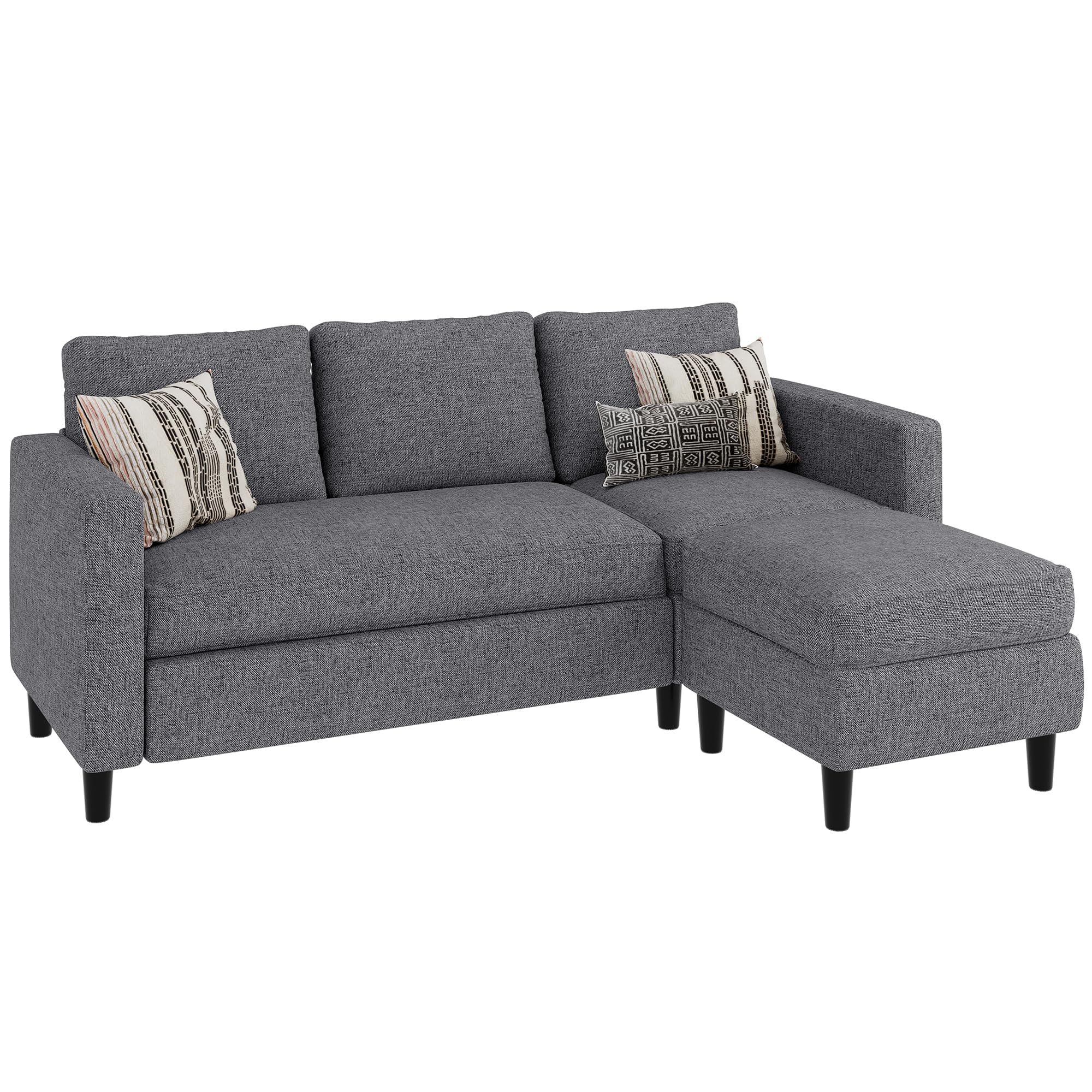 Sectional Sofa Couch Convertible L Shaped Sofas