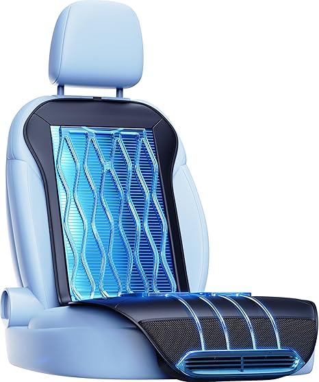 2025 Upgraded Semiconductor Ventilated Cooling Car Seat Cover(Front Seat)