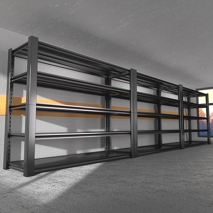Storage Furniture, Standing Shelf Units 72" H x 48″W x 20" D,Heavy Duty Garage Shelving