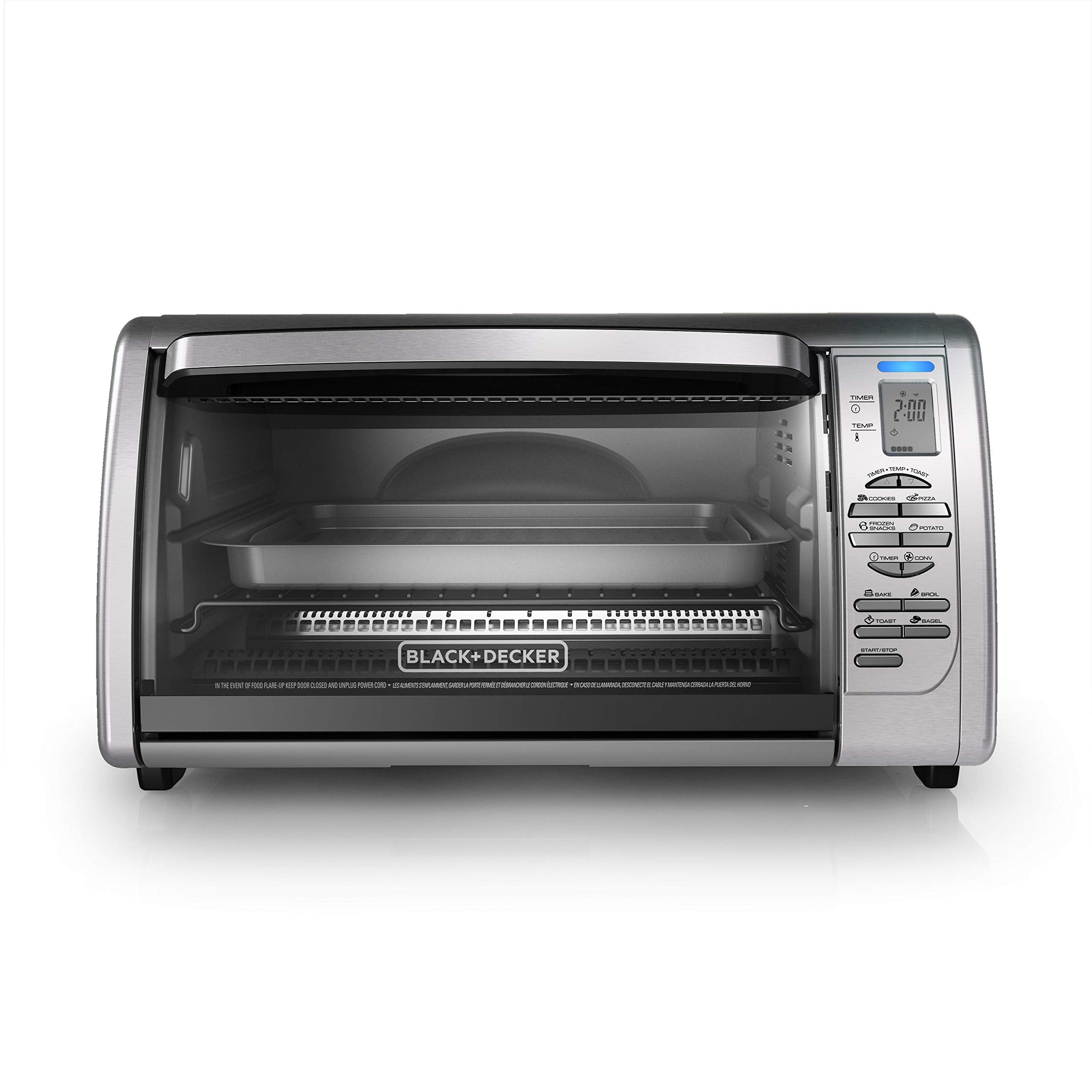 Countertop Convection Toaster Oven, 8 One-touch Cooking Functions