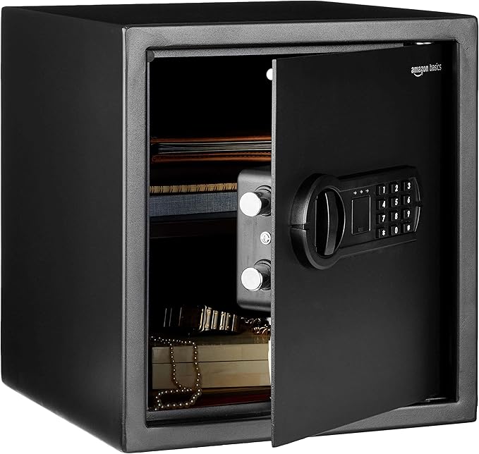 Steel Home Security Electronic Safe with Programmable Keypad Lock for Documents