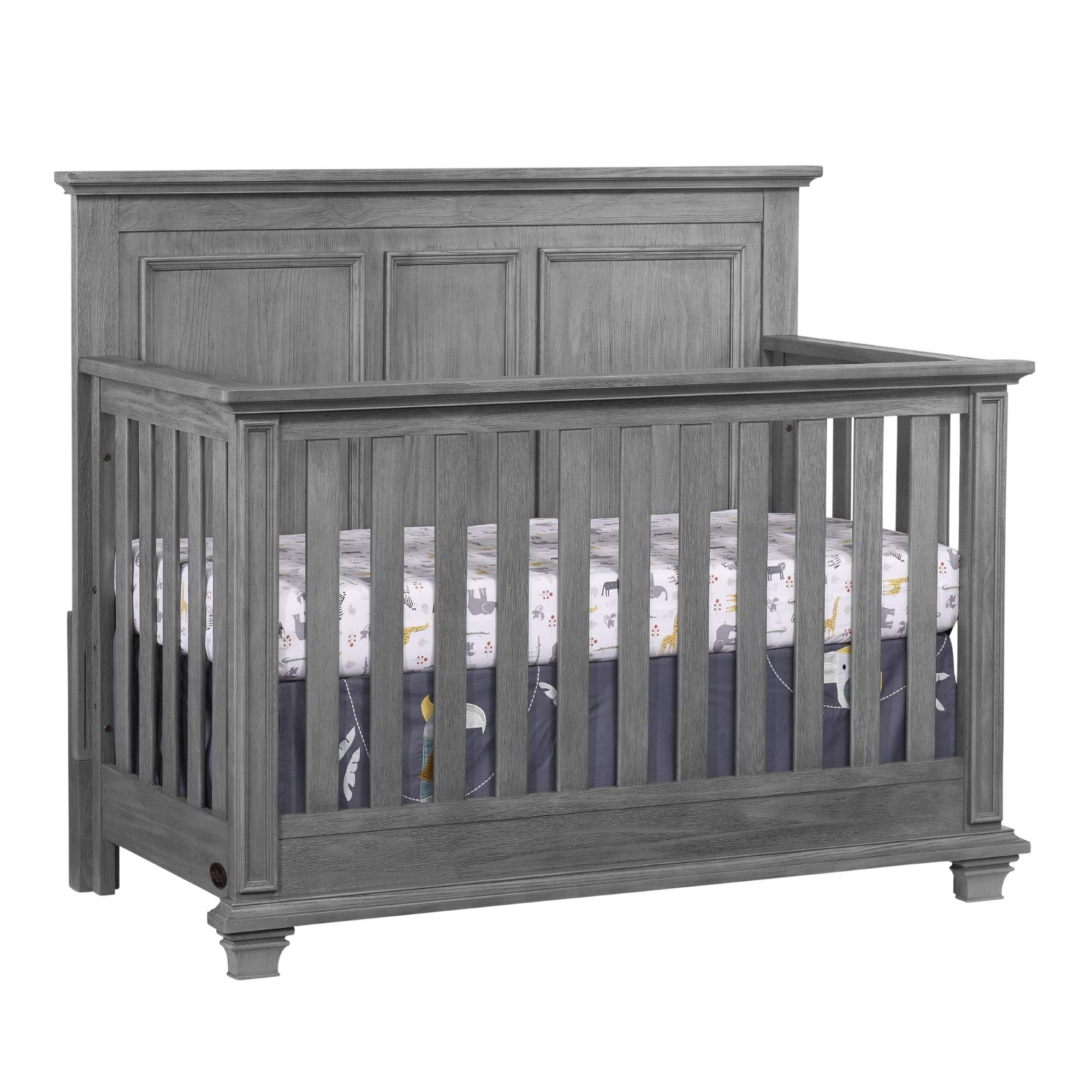 Kenilworth 4-in-1 Convertible Baby Crib, Graphite Gray, GreenGuard Gold Certified