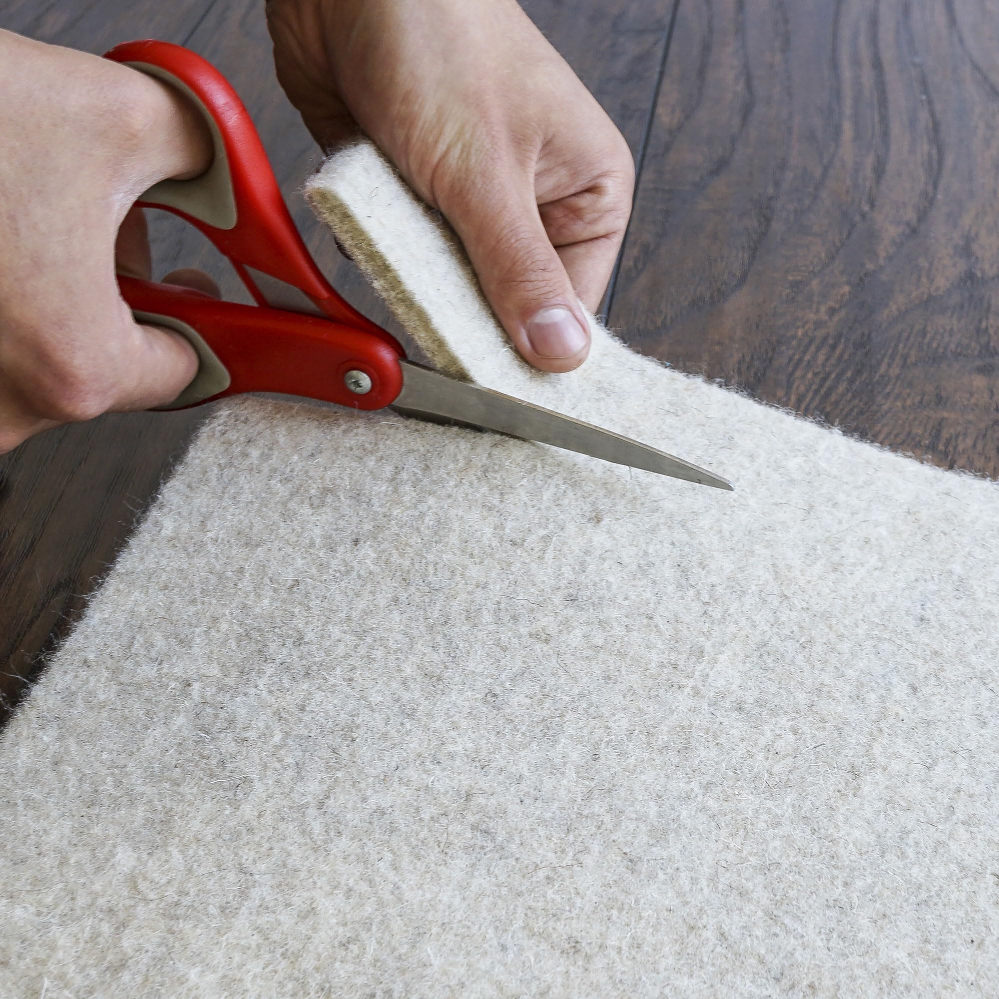 Eco-Plush - 8'x10' - 1/2" Thick - 100% Felt - Luxurious Cushioned Rug Pad