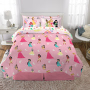 Kids Bedding Super Soft Comforter and Sheet Set with Sham, 7 Piece Full Size,