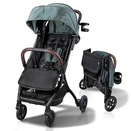 Strolee Lightweight Baby & Toddler Stroller, Ultra Compact, Airplane-Friendly Travel Stroller