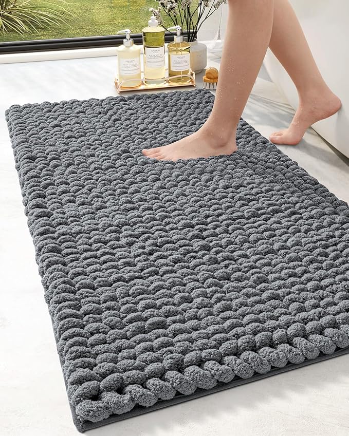 Bathroom Rugs 24x36, Non Slip Washable Bath Mat