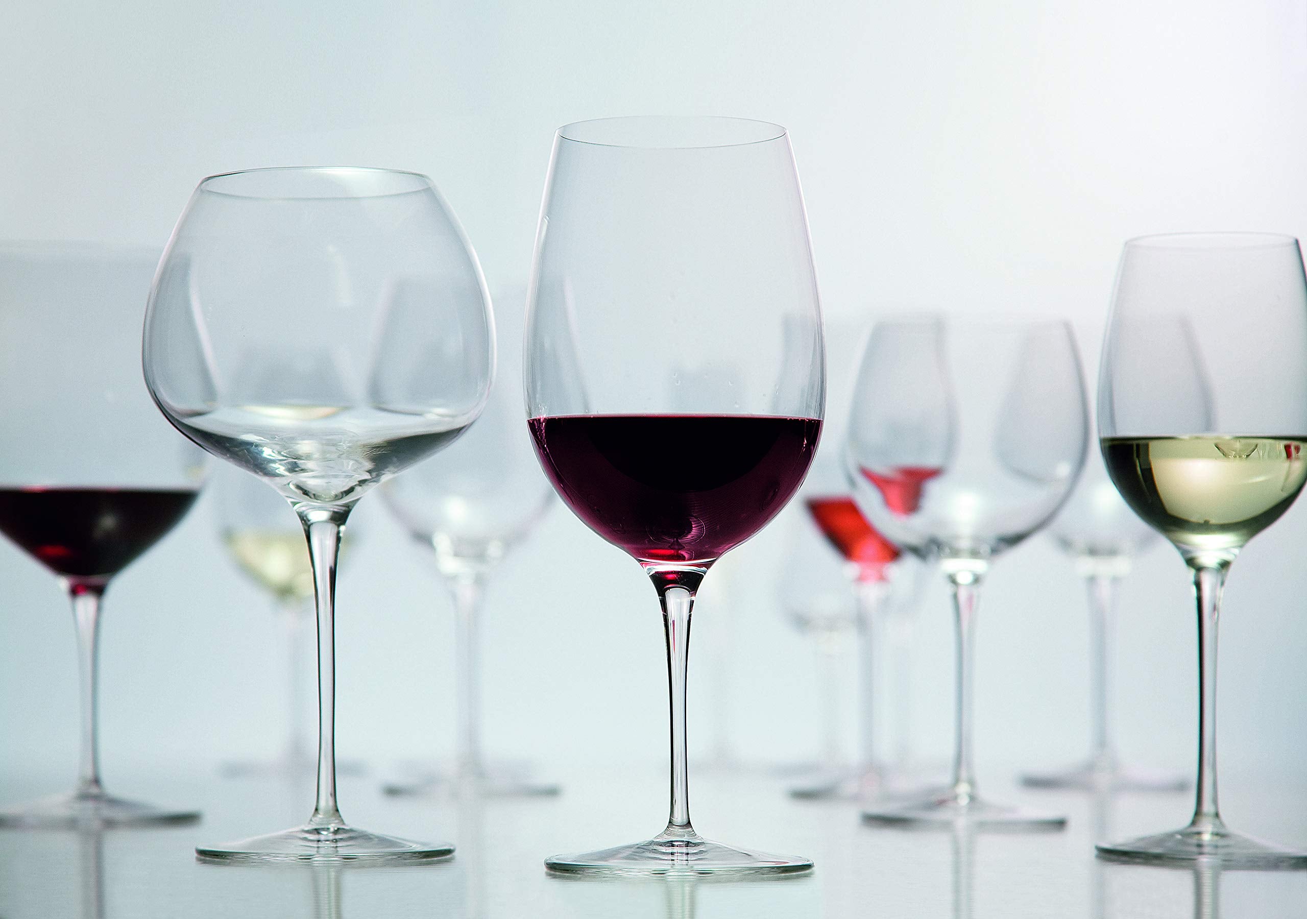 22.25 oz All Purpose Red Wine Stem, Set of 6, 6 Count (Pack of 1),