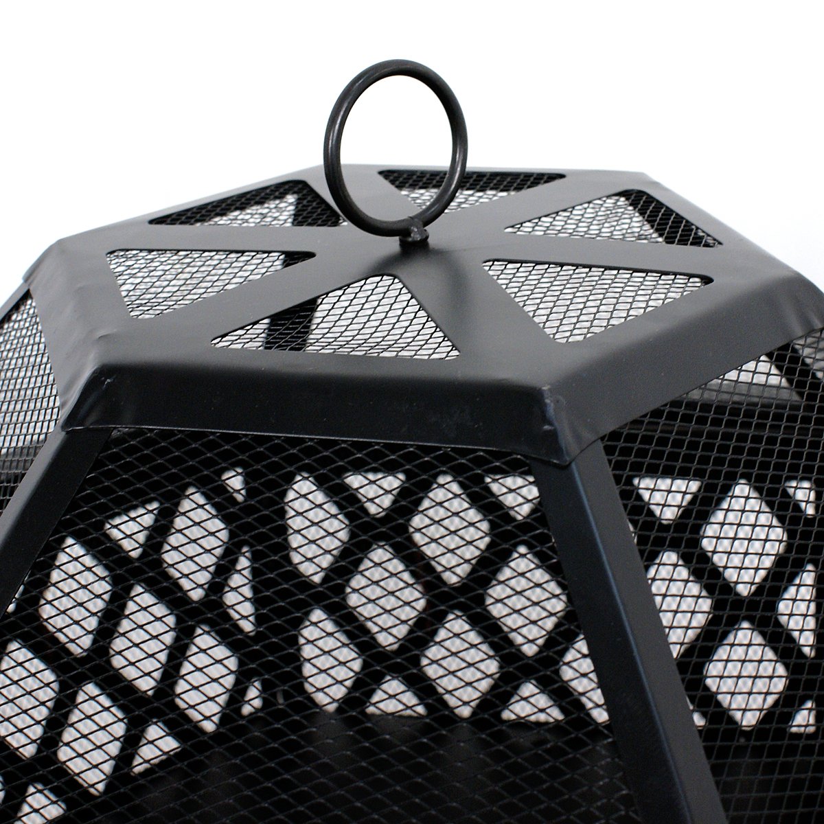 Shaped Fireplace Outdoor Home Garden Backyard Firepit,Oil Rubbed Bronze