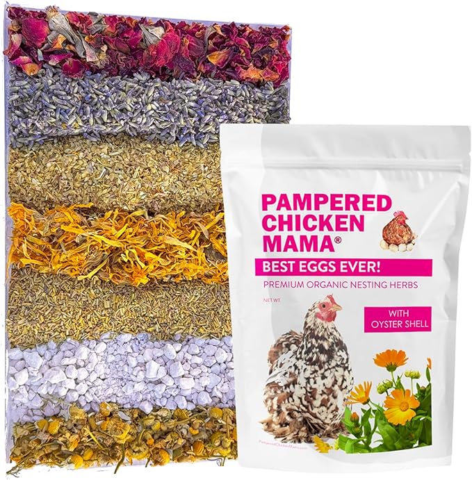 Chicken Mama Best Eggs Ever! Nesting Herbs for Chickens (4 Pounds) Calcium