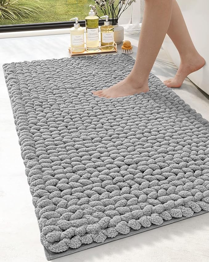 Bathroom Rugs 24x36, Non Slip Washable Bath Mat