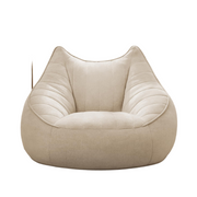 Cafy Reading Chair,Memory Foam Filling,Bean Bag Chair with Aesthetic Design