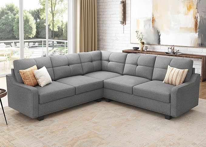 Convertible Sectional Sofa L Shaped Couch,living room