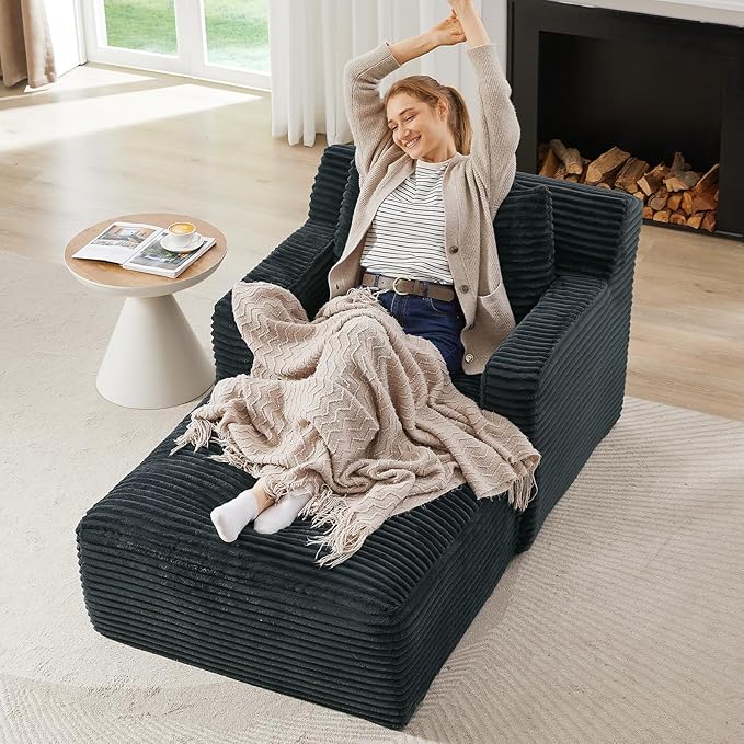 Oversized Chaise Lounge Chair Indoor