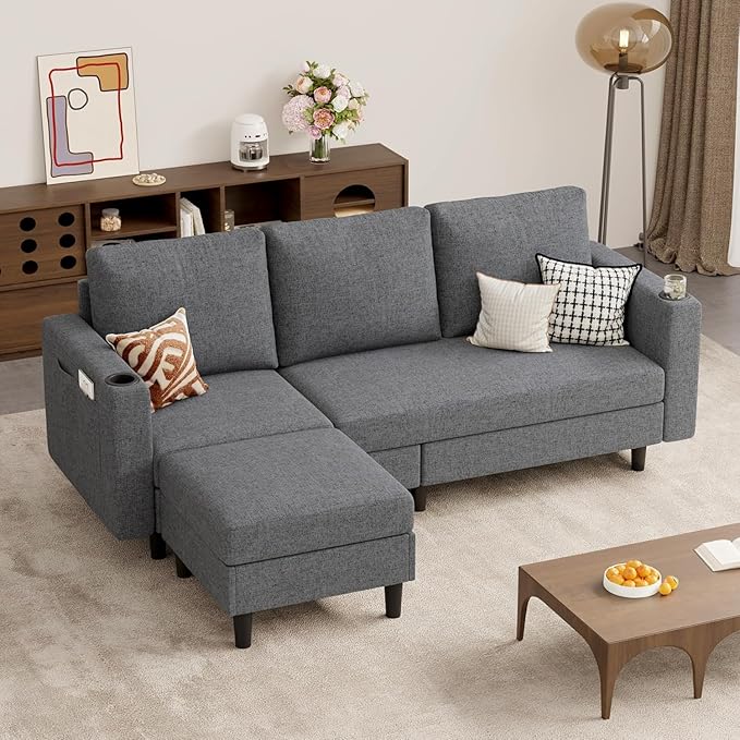 Upholstered Sectional Sofa and Couches
