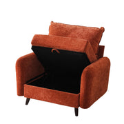Oversized Accent Chair with All Seats Storage,Comfy Living Room