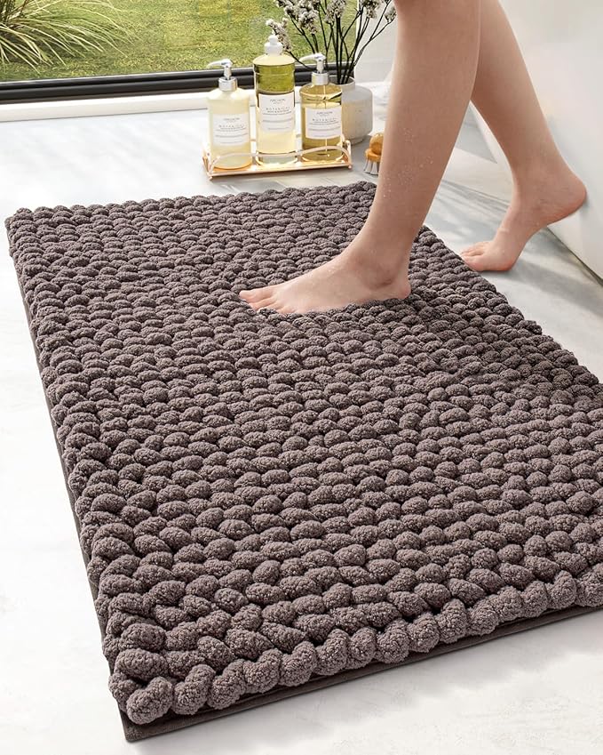 Bathroom Rugs 24x36, Non Slip Washable Bath Mat