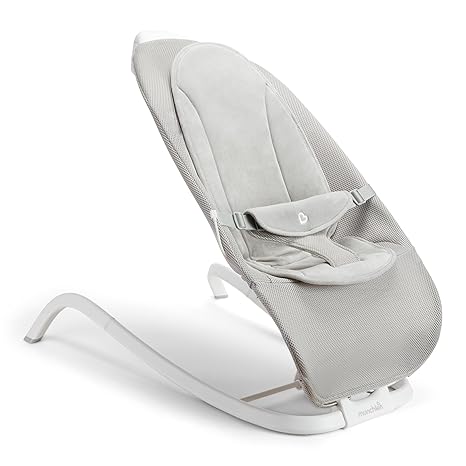 Spring Baby Bouncer and Rocker Seat, 2-in-1 Design, Portable and Lightweight