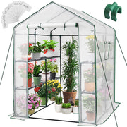 Greenhouse, 57 x 57 x 76'' Greenhouses for Outdoors, Portable Greenhouse Kit