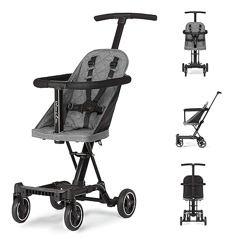 Lightweight and Compact Coast Rider Stroller with One Hand Easy Fold
