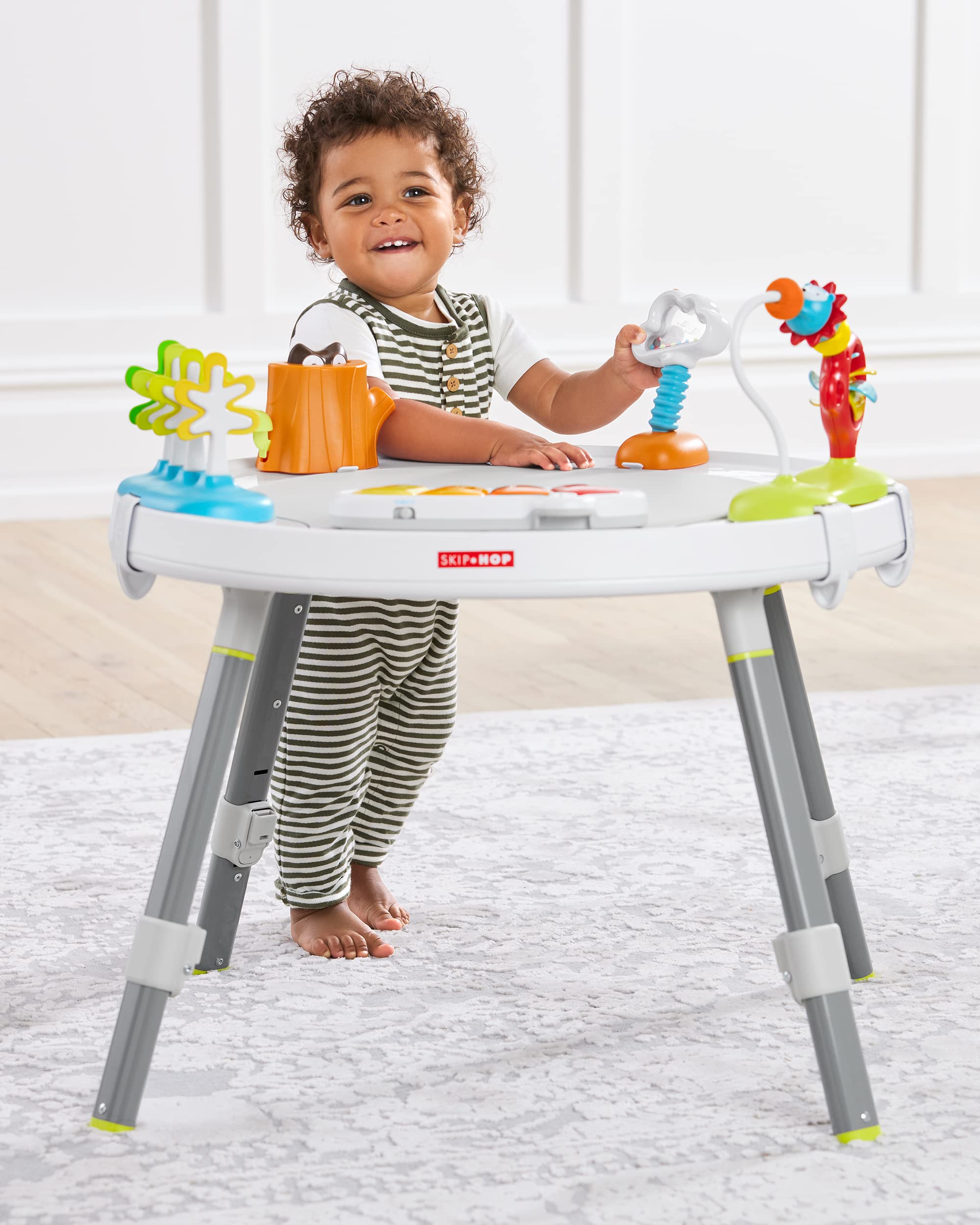 Baby Activity Center: Interactive Play Center with 3-Stage Grow-with-Me Functionality