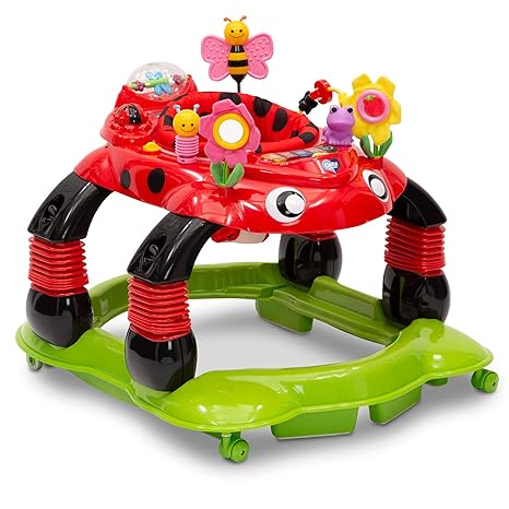 Lil Play Station 4-in-1 Activity WalkerBaby - Rocker, Activity Center, Bouncer, Walker