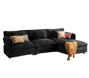 113" Modular Sectional Sofa, Comfy Cloud Couch, L Shaped Deep Seat Sofa