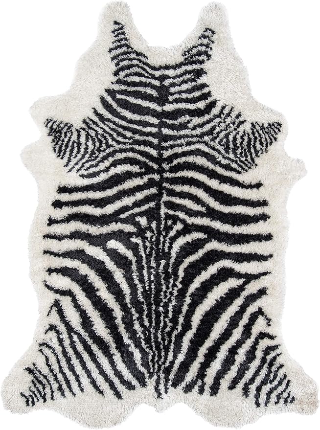 zby Momeni Rugs Kalahari Collection Area Rug, 5'0" x 7'6", Black