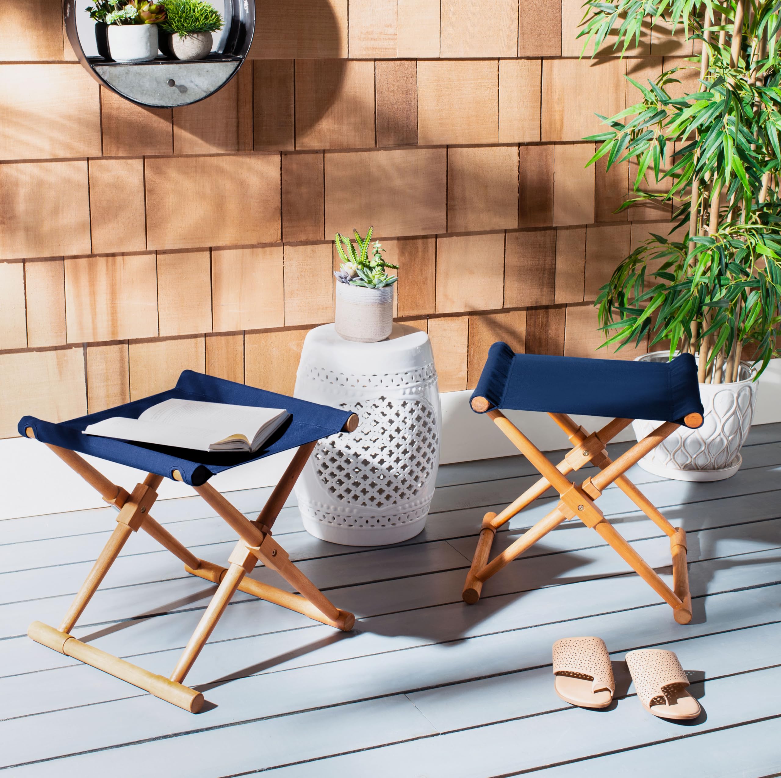 Collection Reid Grey Wash 4-Piece Outdoor Patio Set