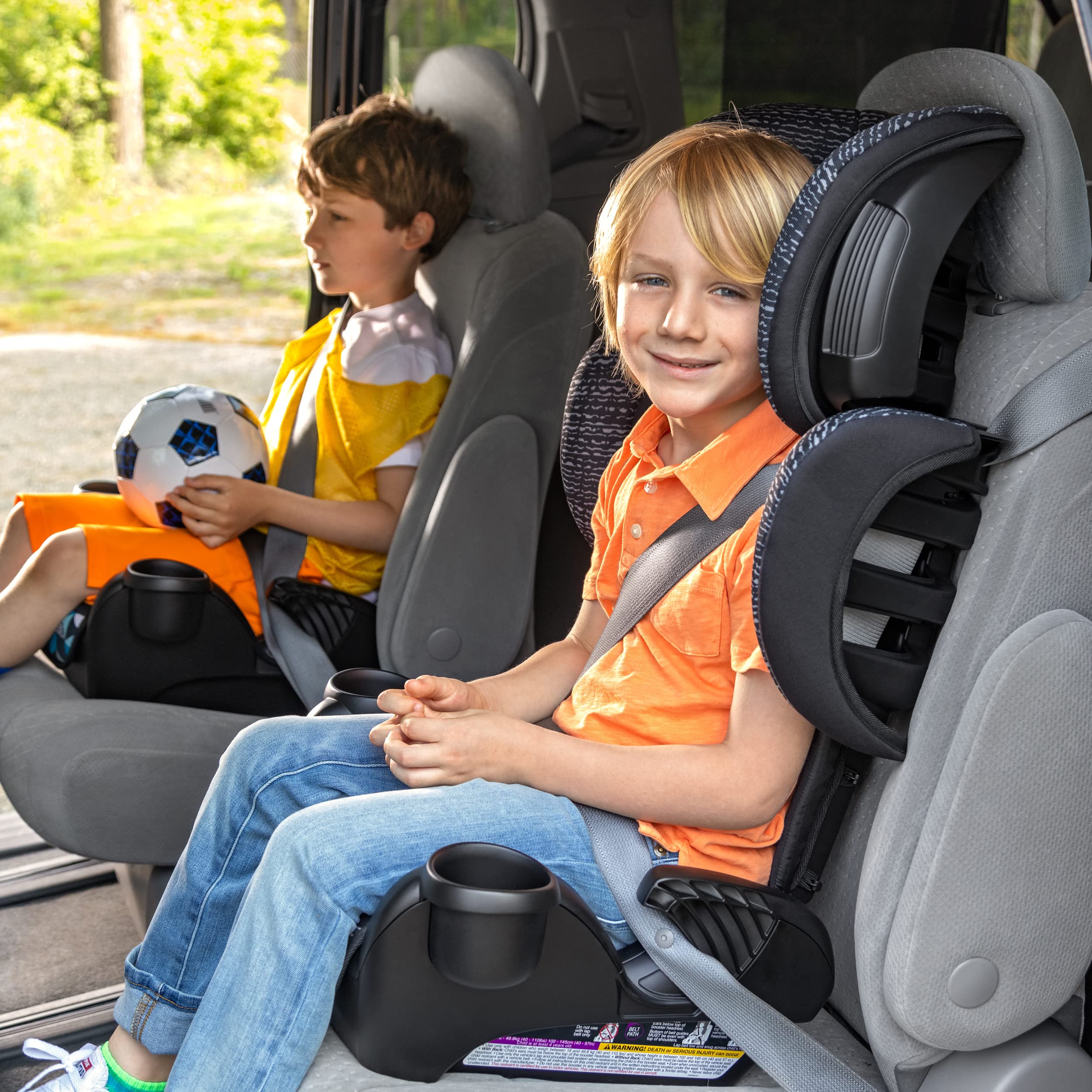 GoTime LX Booster Car Seat (Astro Blue)
