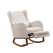 Rocking Chair Nursery Glider Chair with Foot Rest